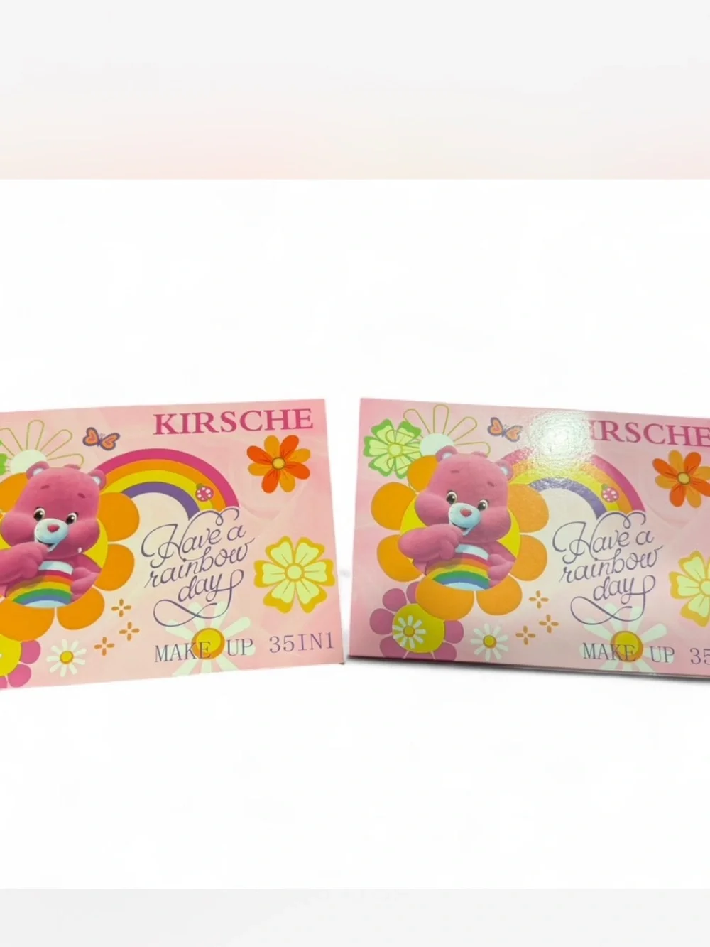 Kirsche Pink Rainbow Bear Kids Eyeshadow Pallet - Multicolor